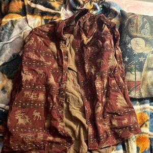 Deerskin dress shirt